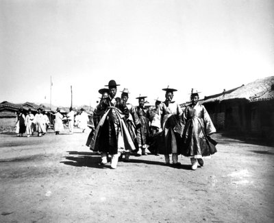 Japon yetkililer, Kore, 1900 by Unbekannt