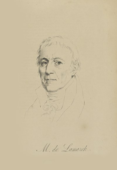 Jean-Baptiste Pierre Antoine de Monet, Chevalier de Lamarck 1744-1829, c. 1810. by Unbekannt
