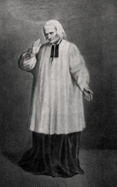 Jean-Marie Vianney, Cure dArs, Fransız rahip, 1858 by Unbekannt