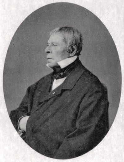 Jean Auguste Dominique Ingres, Fransız Neoklasik sanatçı, 1841 by Unbekannt