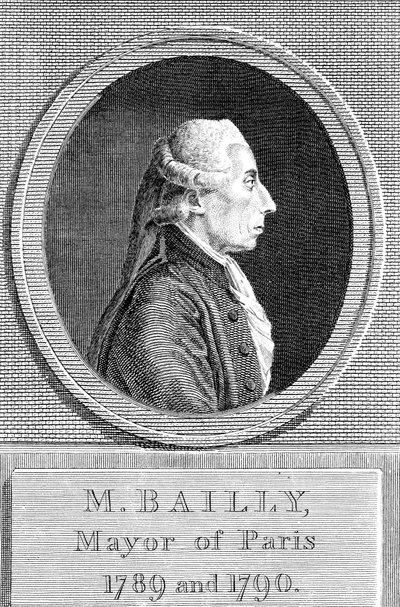 Jean Sylvain Bailly 1736-1793, Fransız astronom, yazar ve politikacı by Unbekannt