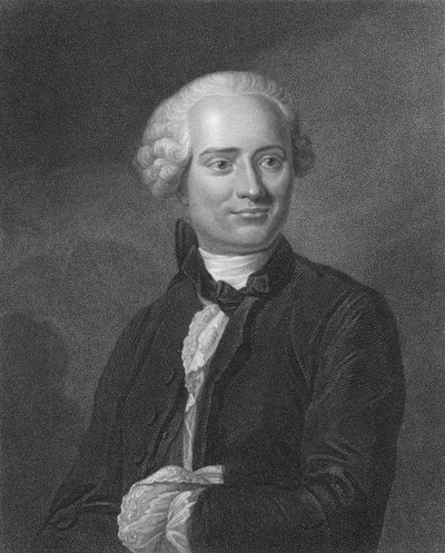 Jean le Rond dAlembert, 18. yüzyıl Fransız filozofu ve matematikçisi, 1834 by Unbekannt