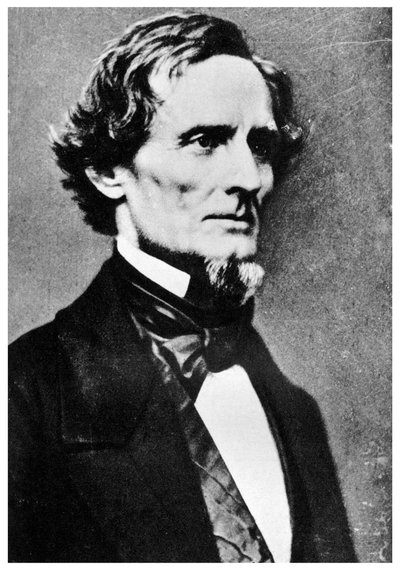 Jefferson Davis, Amerika Konfedere Devletleri Başkanı, c1855-1865 1955 by Unbekannt
