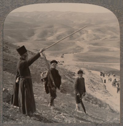 Jericho yolu, Samaritans Inn yakınında, c1900 by Unbekannt