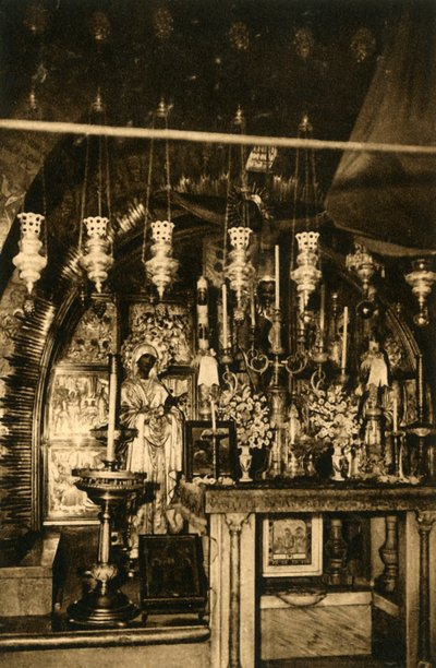 Kudüs - Kutsal Kabir Kilisesi - Calvary, c1918-c1939. by Unbekannt