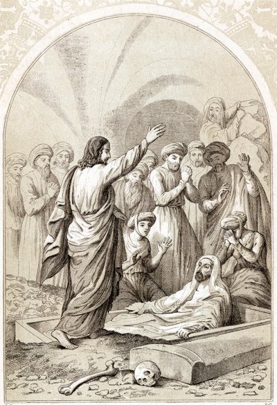 İsa, Lazarus