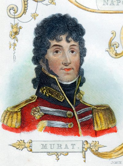 Joachim Murat, Fransız askeri, c1830 by Unbekannt