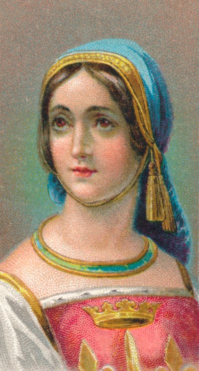 Joan of Arc, c1412-1431 15. yüzyıl Fransız vatansever ve şehit, 1924 by Unbekannt