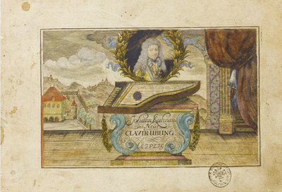 Johann Kuhnau Yeni Clavier Egzersizi, 1689 by Unbekannt
