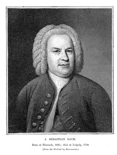 Johann Sebastian Bach 1685-1750, Alman besteci ve orgcu, 1746 by Unbekannt