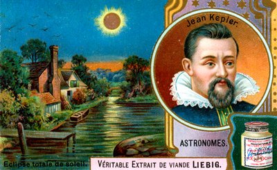 Johannes Kepler, Alman astronom, c1900 by Unbekannt