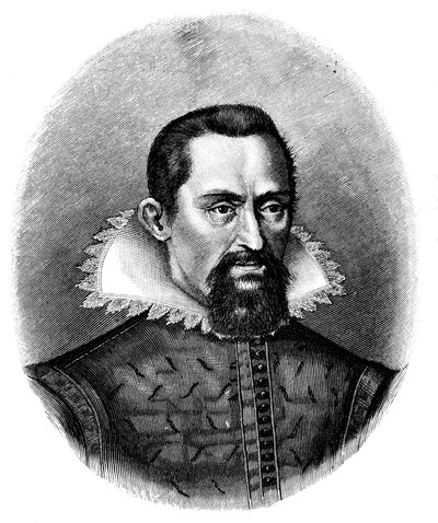 Johannes Kepler, Alman astronom, 17. yüzyılın başları, c1903 by Unbekannt