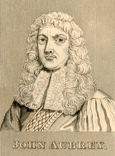 John Aubrey, 1626-1697, 1830. by Unbekannt