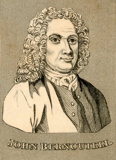 John Bernouilli, 1667-1748, 1830. by Unbekannt