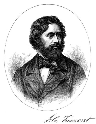 John C Fremont, Amerikan askeri, kaşif ve başkan adayı, c1880 by Unbekannt