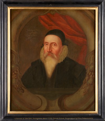 John Dee, c1594 by Unbekannt
