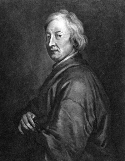 John Dryden, 17. yüzyıl İngiliz şairi by Unbekannt