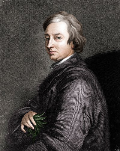 John Dryden, 17. yüzyıl İngiliz şairi by Unbekannt