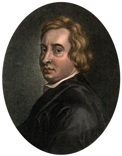 John Dryden, İngiliz oyun yazarı ve şair ödüllü by Unbekannt