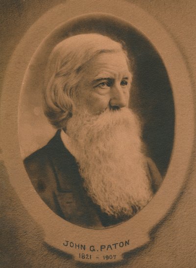 John Gibson Paton 1824-1907, İskoç doğumlu Protestan misyoner, c1910