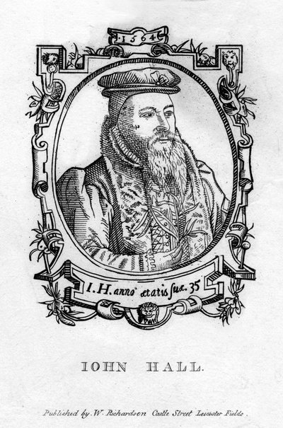 John Hall c1575-1635, İngiliz doktor by Unbekannt