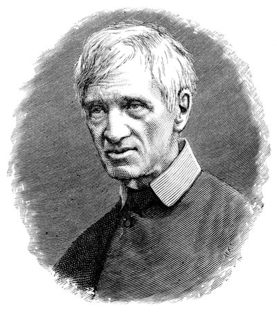 John Henry Newman, 1801-1890, 19. yüzyıl by Unbekannt
