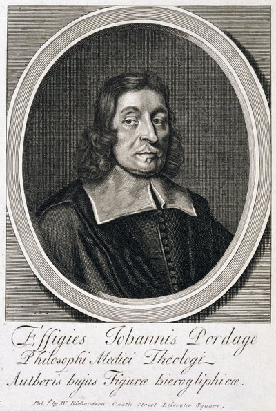 John Pordage, İngiliz rektör, astrolog ve mistik, c 1670