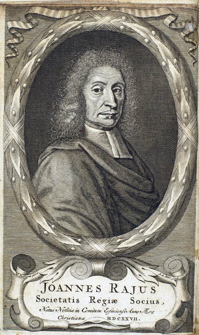 John Ray (Wray), İngiliz doğa bilimci, c 1700 by Unbekannt