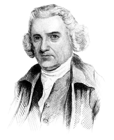 John Smeaton, 18. yüzyıl İngiliz inşaat mühendisi, c1850 by Unbekannt