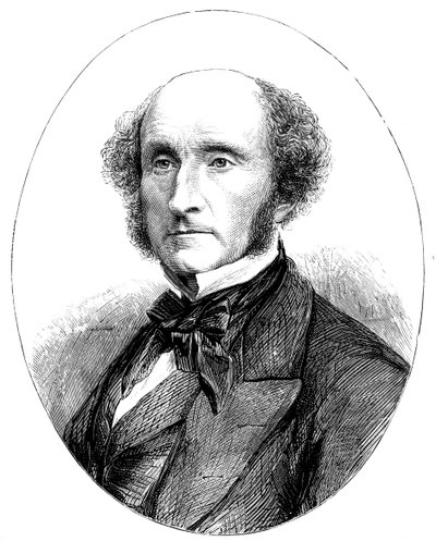 John Stuart Mill 1806-1873, İngiliz sosyal reformcu ve filozof by Unbekannt