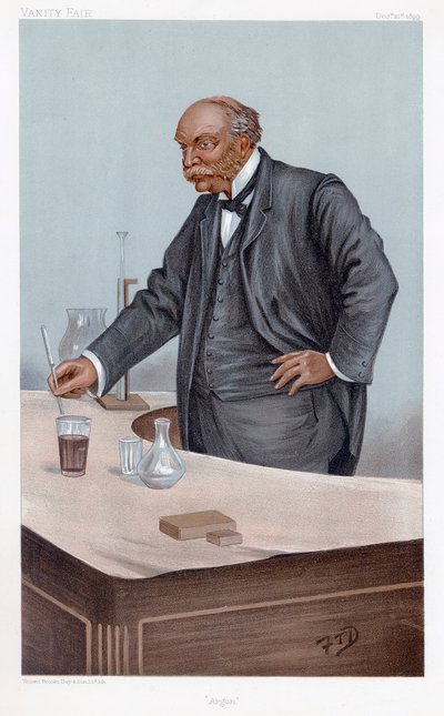 John William Strutt, 3. Baron Rayleigh, İngiliz bilim adamı, 1899 by Unbekannt