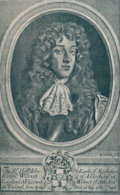 John Wilmot, Rochester b. 1648, d. 1680, 1907 by Unbekannt