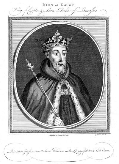 John of Gaunt, Lancaster Dükü 1340-1399 by Unbekannt