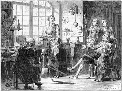 Joseph Black, Glasgow atölyesinde James Watt