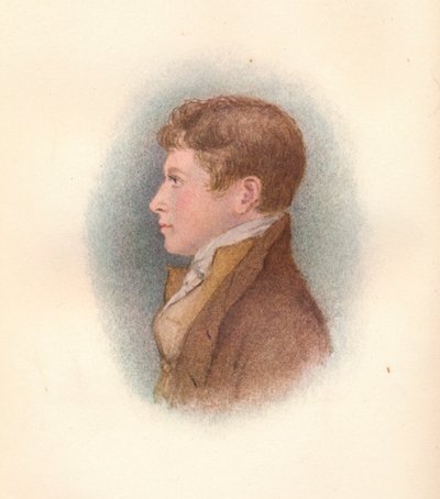 Joseph Gurney b1796, 20 yaşında, c1816 by Unbekannt