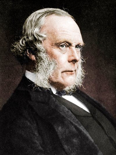 Joseph Lister, İngiliz cerrah ve antiseptik cerrahinin öncüsü, c1890 by Unbekannt