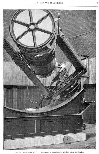 Jules Pierre Cesar Janssen, Fransız astronom, 1893 by Unbekannt