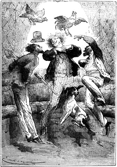 Jules Verne 1828-1905 Ayın Çevresi, 1865 by Unbekannt