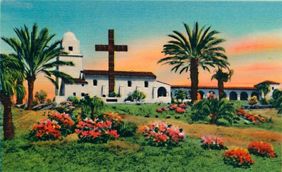 Junipero Serra Müzesi, Eski Şehir. San Diego, Kaliforniya, 1941 by Unbekannt