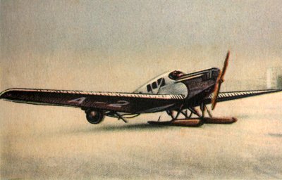 Kar kızaklı Junkers F13 L uçağı, 1920