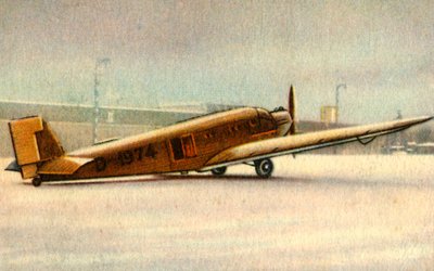 Junkers Ju 52 uçağı, 1932. by Unbekannt