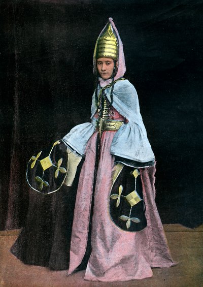 Kabardey kadın, c1890 by Unbekannt