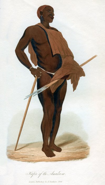 Amakosa Kafiri, 1848 by Unbekannt