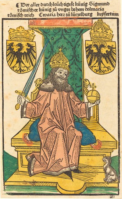 Kaiser Sigmund, 1483 veya öncesi. by Unbekannt