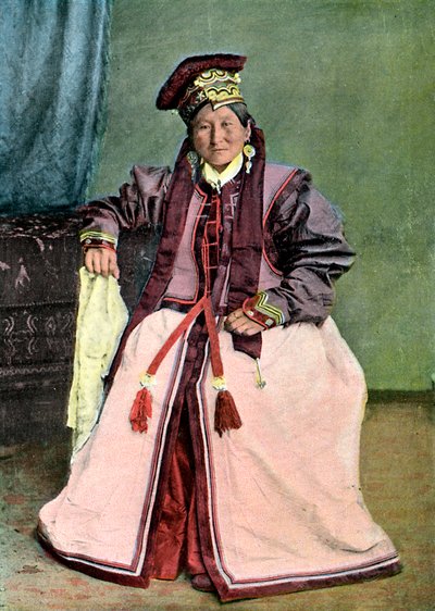 Kalmık prensesi, c1890 by Unbekannt
