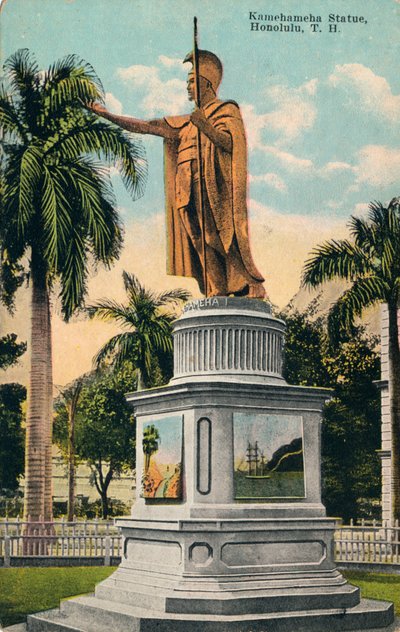 Kamehameha Heykeli, Honolulu, Hawaii, c1920 by Unbekannt