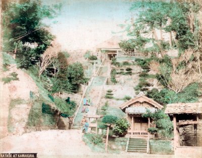 Katase ve Kamakura, Japonya by Unbekannt