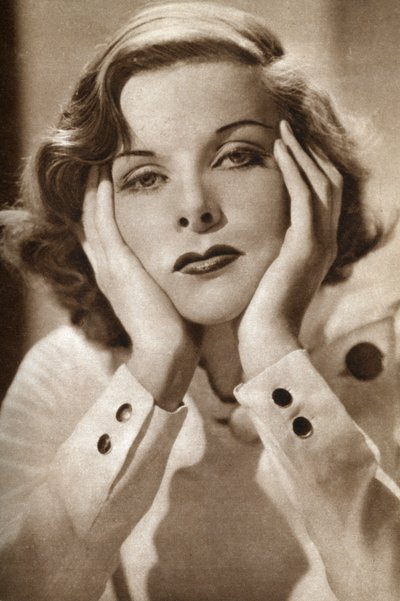 Katharine Hepburn, Amerikalı oyuncu, 1933 by Unbekannt