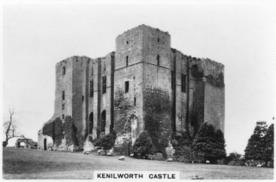 Kenilworth Kalesi, Warwickshire, 1937 by Unbekannt