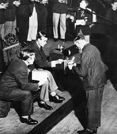 King Edward VIII, TOC H aydınlatma lambalarının hamisi olarak, Westminster, 1936 by Unbekannt